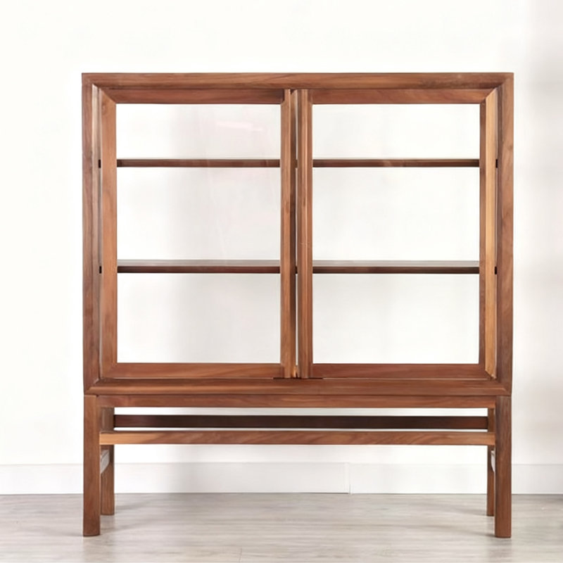Brown Solid wood Display Cases