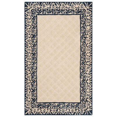 Tapis bleu marine Harrison