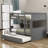 Devante Full Over Full Standard Bunk Bed with Trundle-1812602850