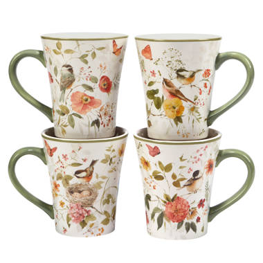 Fresh Herbs Set of 4 Mugs Certified International