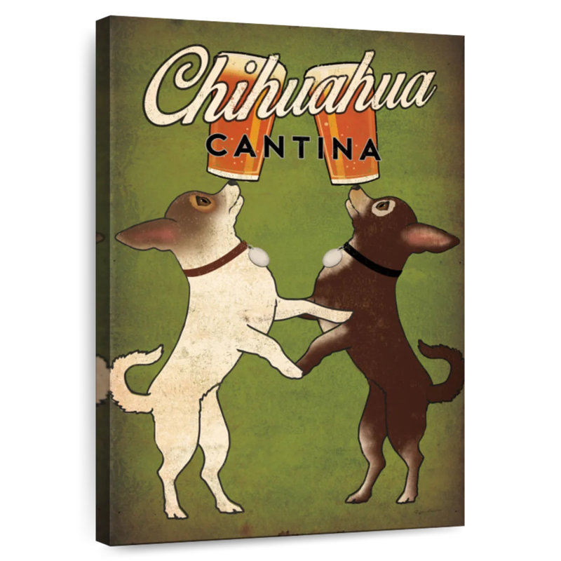 Brampt Double Chihuahua, 24" H x 16" W