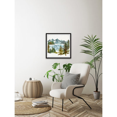 Frozen Lake - Single Picture Frame Painting