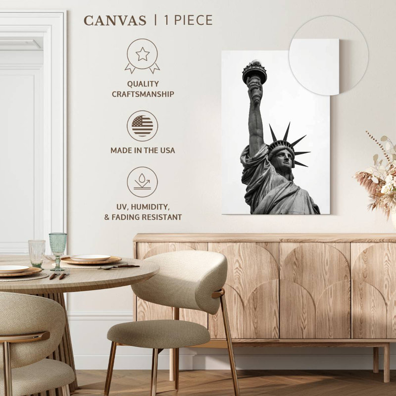 Aime The Statue Of Liberty, 48" H x 32" W