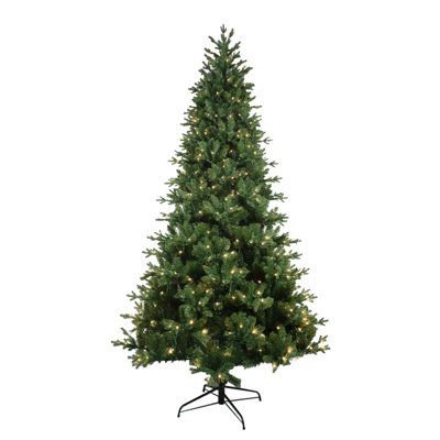 Arbre de Noël artificiel pin vert 9 pi avec 500 lumières DEL