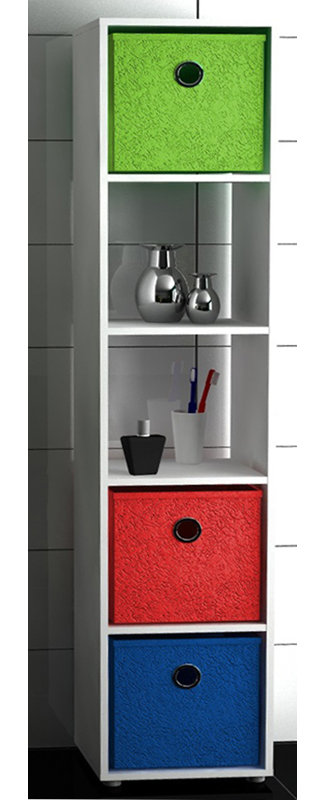Weiss Solid Wood Freestanding Bathroom Shelves