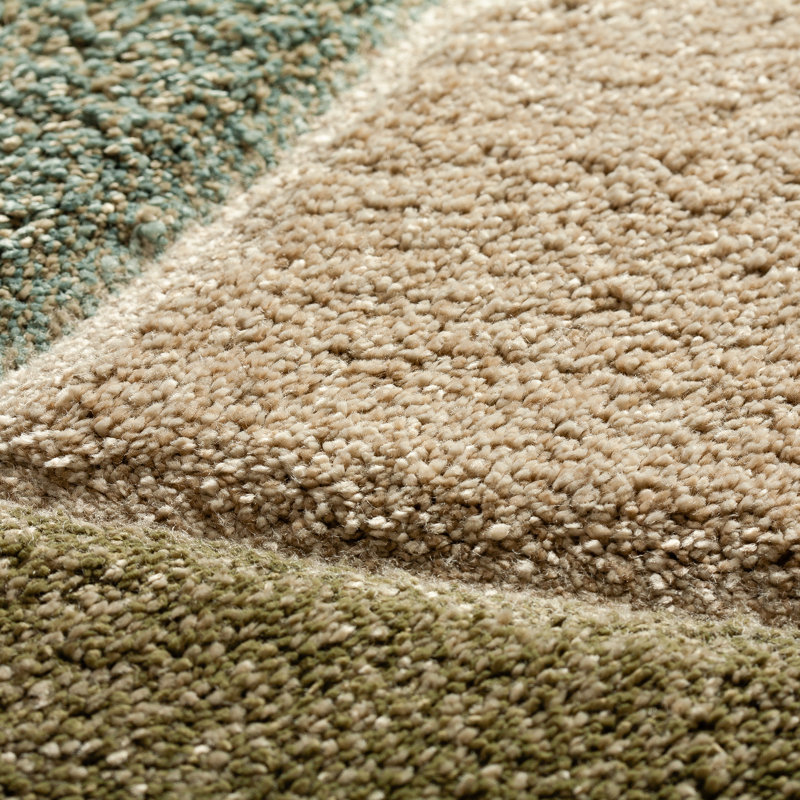 Caiomhe APA33 Green Rug, Rectangle 8' x 10'
