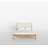 Ardin Solid Wood Bed Frame With Cream Boucle Upholstered Headboard-163693306-162348601