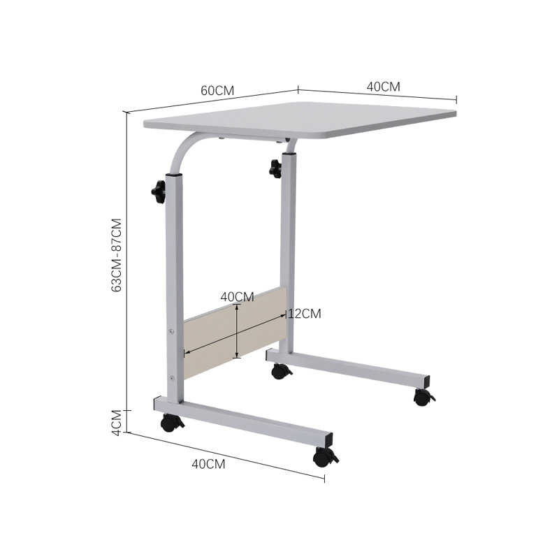 Metal Base Computer Desk