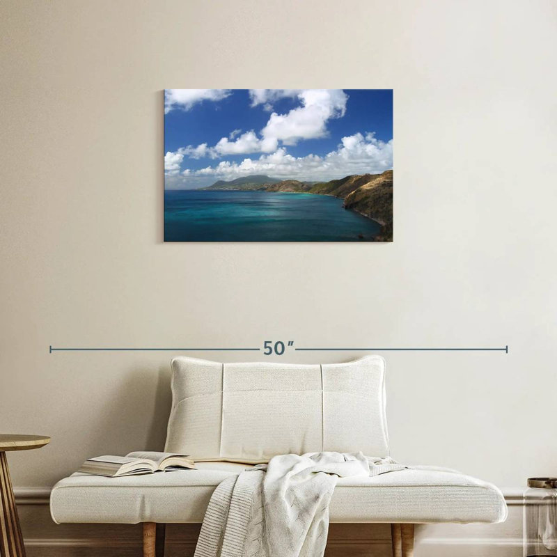 Nicci Saint Kitts Coastline, H 20 po x l 30 po