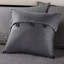 Housse de lit de jour réversible grise - 6 pièces avec housse en tissu écossais, chute de 15 pouces, taies décoratives et coussin décoratif, tissu en microfibre 6 style 3 à chevrons, lavable à la machine
