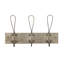 Hockman Iron Wall 3 - Hook Wall Mounted Coat Rack