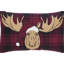 Plaid 70% coton / 30% mélange de polyester de polyester, coussin décoratif en polyester