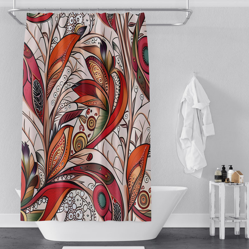 Rideau de douche Clarece, H 72 po x l 70 po