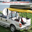 Support robuste pour échelle de lit de camion robuste - capacité de 900 lb, installation sans perçage, support réglable en acier de 46 à 71 pouces pour les kayaks, le bois d'œuvre, les planches de surf et les matériaux de construction