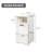 Laundry Hamper Cabinet ,wood Bathroom Laundry Hamper With Tilt-out Design