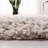 Plumlee Shag Hand Loomed Performance Solid Color Rug-1983156628