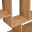Koll 160cm H x 120cm W Geometric Bookcase
