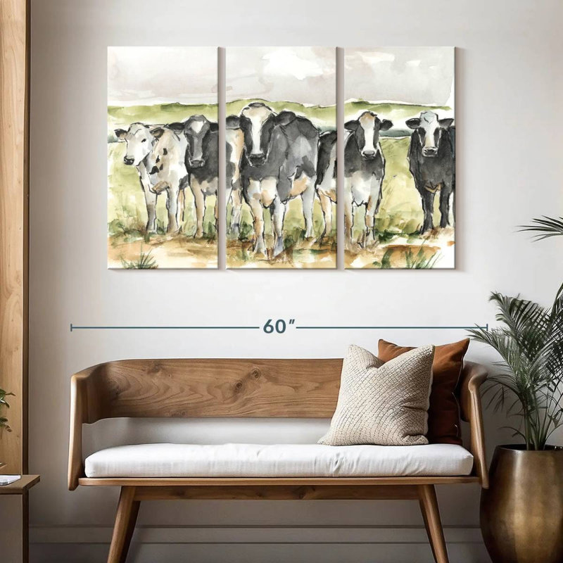 Brampt Field Days I, 32" H x 50" W