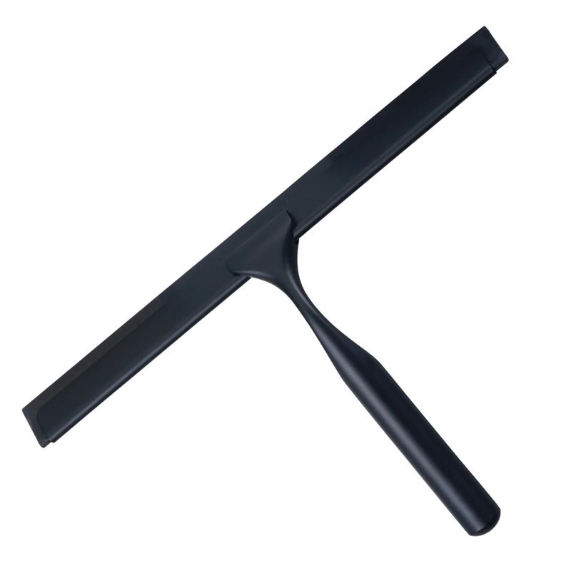 Stainless Steel Squeegees (2-Pack), Black