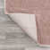 Auldridge Solid Low-Pile Pink Rug