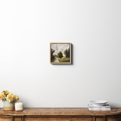 «Around The Bend» encadré par Miss Mustard Seed, peinture