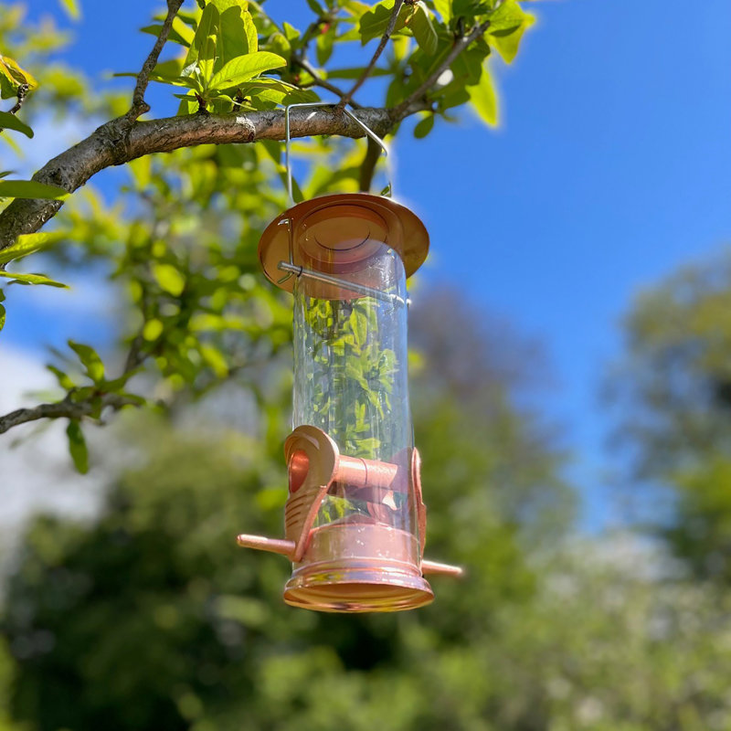 Felda Metal Hanging Tube Bird Feeder