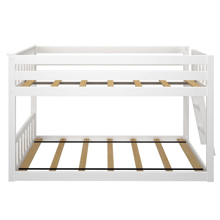 Harriet Bee Dontra Kids Twin Over Twin Bunk Bed & Reviews | Wayfair