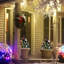 Arbre de Noël artificiel pré-éclairé pour l'extérieur avec 70 branches