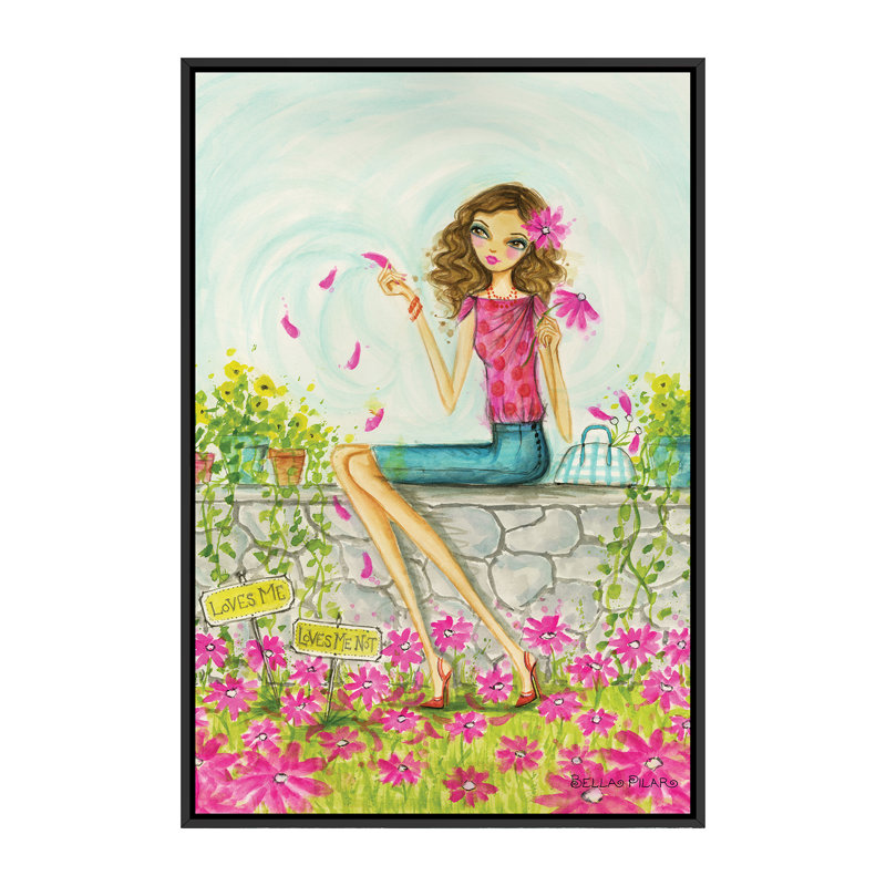 Printemps à Summerside # 4, art, H 60 po x l 40po x P 1,5 po, Toile avec cadre noir
