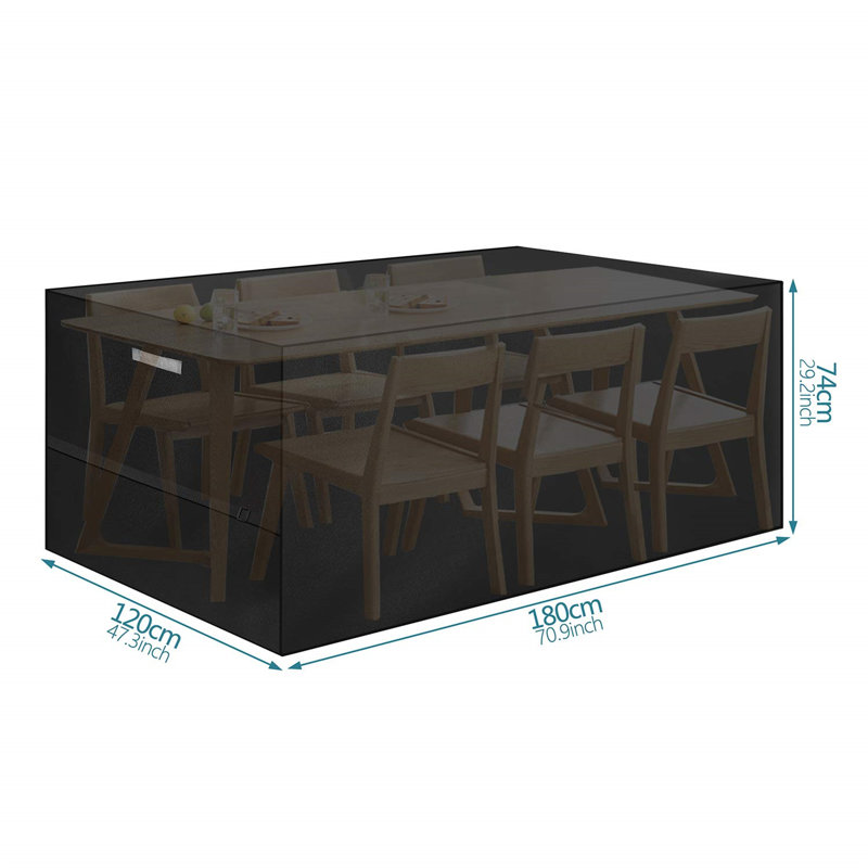 Outdoor Patio Dining Set Cover
