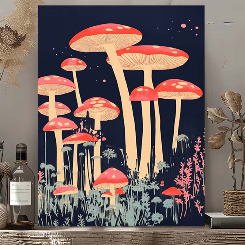 1 Piece Wrapped Canvas Wall Art
