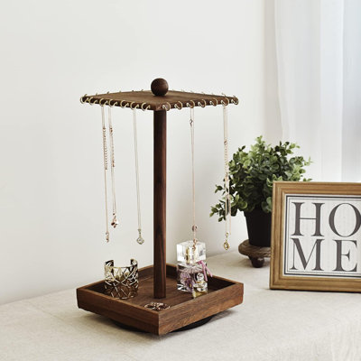 Traylin Wood Jewelry Stand +
