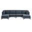 Canapé modulaire réversible avec repose-pieds Cheryal-1973755288
