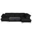 Natron Leather Corner U-form Sofa with Sleeping Function and Storage -1386685651-1386685648