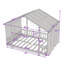 Lit plateforme avec baldaquin et guirlande lumineuse-1439463528-1439463530