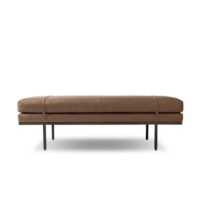 Booker Polyester Blend Upholstered Bench