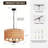 Buntine 4 - Light Dimmable Drum Chandelier