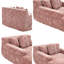 Canapé-lit Chenille Lazy avec 3 oreillers-1763671884
