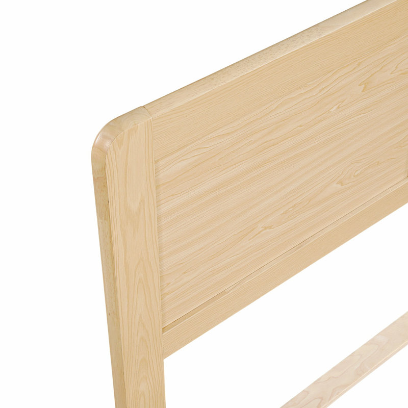 Cadre de lit plateforme, cadre de lit en bois pour chambre à coucher, Grand lit