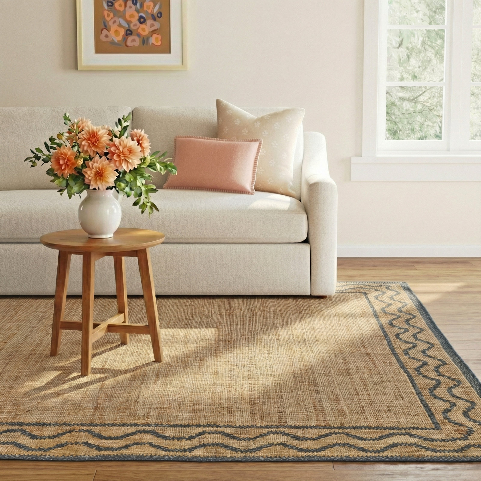 Orchard Slate Hand-Woven Oriental Rug, Rectangle 8' x 10'