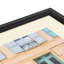 Cadre 12 po x 24 po simple noir mat-70819317