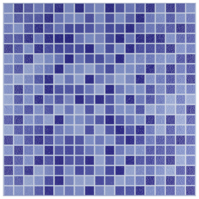 Indico 13" x 13" Porcelain Patterned Floor and Wall Tile