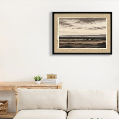 20X28 Inch Vintage Wall Art, Nature Wilderness Paintings, Retro Farm Landscape, Bedroom And Dining Room Decor, Tactile Texture Paste Highlights