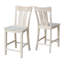 Tabouret de bar et de comptoir Hermelinda-939649112