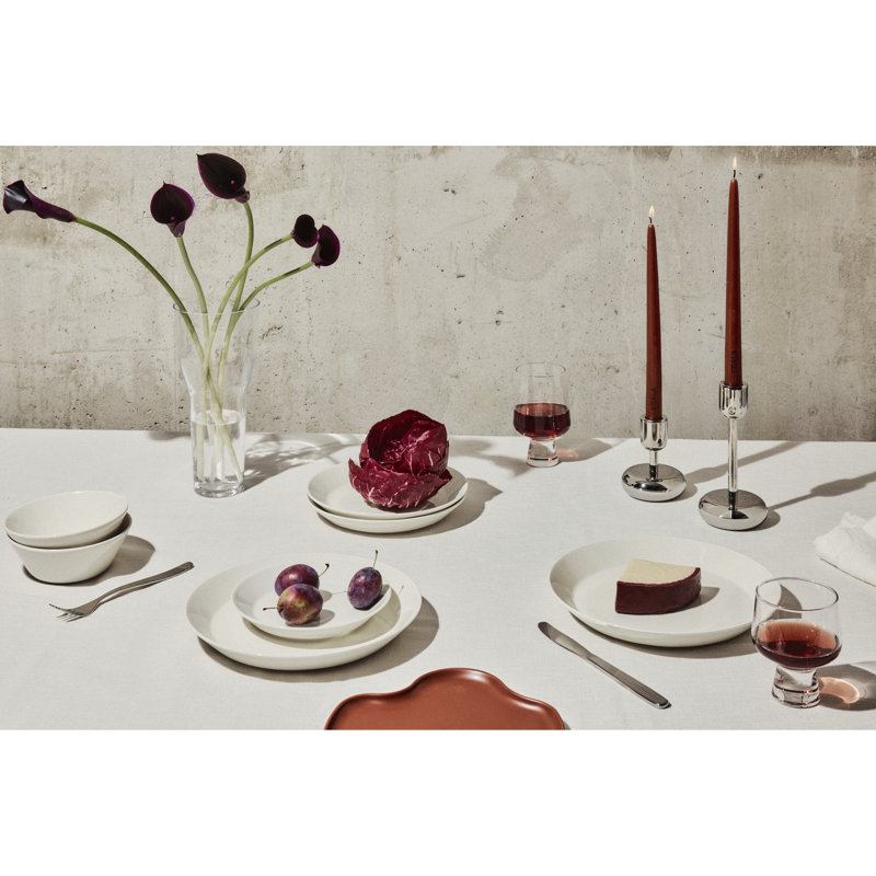 Teema 6.75" Bread and Butter Saucer, White
