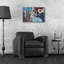 «Quartet» par Jadei, art mural en verre acrylique Epic Art, 24 po x 16 po-1986312454