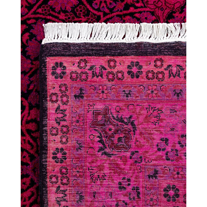 Overyed One-of-a-Kind Rectangle 5'10" X 9'1" Hand Knotted Area Rug