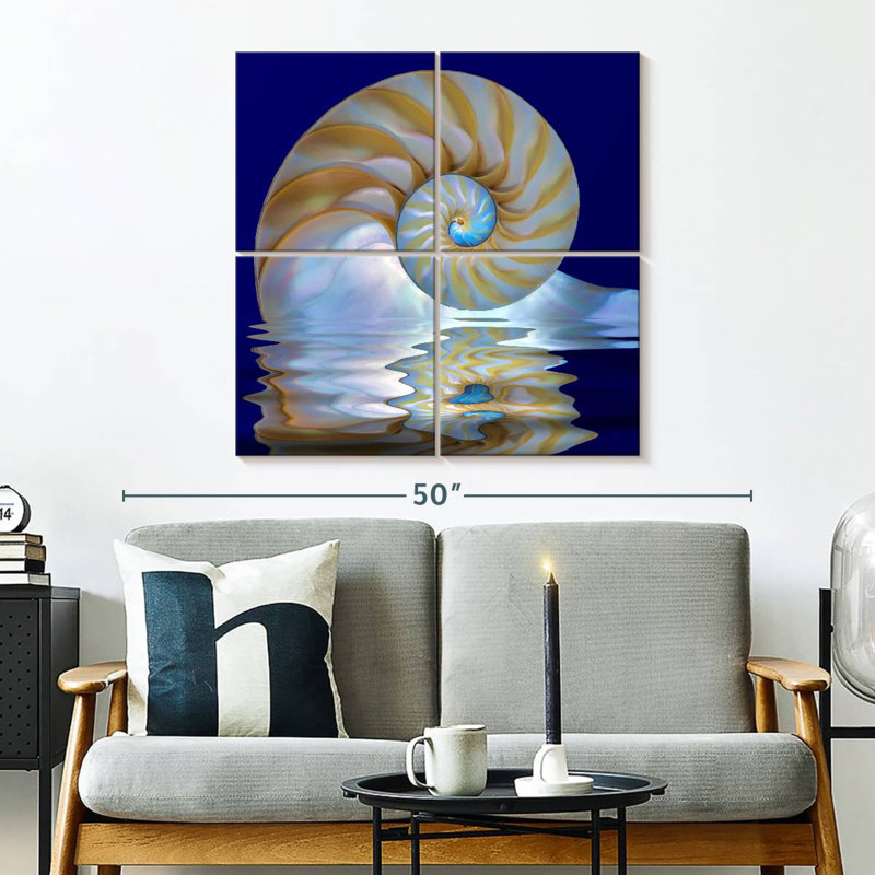 Aletra Nautilus sur l'eau, H 32 po x l 32 po