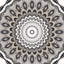 Mandala cercle 165 - peinture sur toile tendue-2036527636