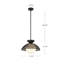 Luminaire suspendu 1 lumière Byrone-1330090100